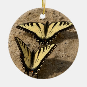 Adorno De Cerámica Mariposas en la Playa