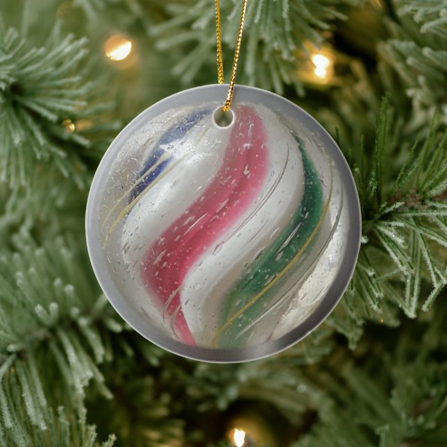 Adorno De Cerámica Mármol Alemán de época (Árbol)