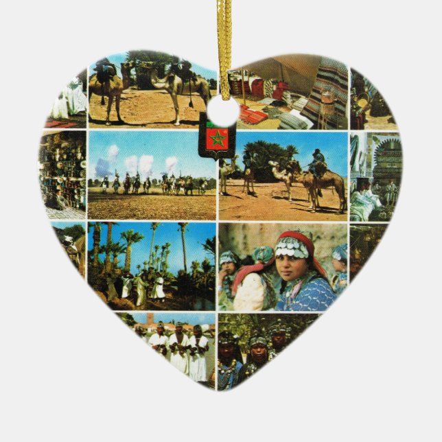 Adorno De Cerámica Marruecos, África del Norte, multiview de (Frente)