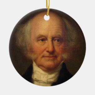 Adorno De Cerámica Martin Van Buren 8º presidente