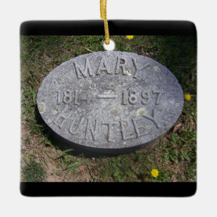Adorno De Cerámica Mary Ann Huntley 1814-1897