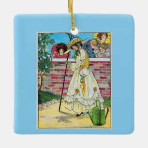 Adorno De Cerámica Mary Mary Es Bastante Contraria Cómo Crecen Sus Ja