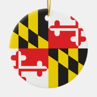 ADORNO DE CERÁMICA MARYLAND FLAG