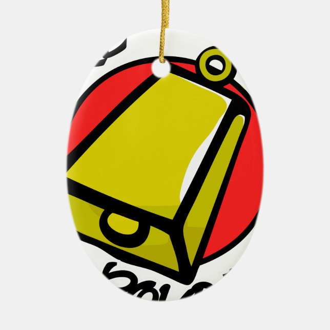 Adorno De Cerámica Más cencerro (Frente)