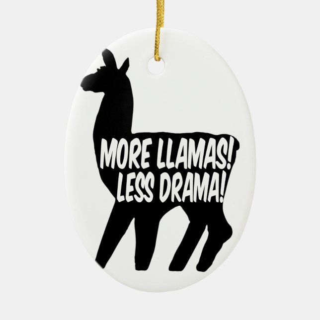 Adorno De Cerámica Más llamadas menos drama (Frente)