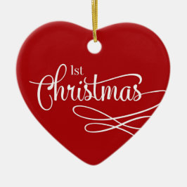 Adorno De Cerámica Mascota 1.ᵉʳ Navidades