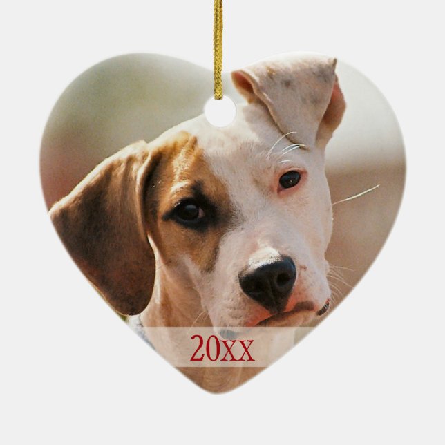 Adorno De Cerámica Mascota 1.ᵉʳ Navidades (Atrás)