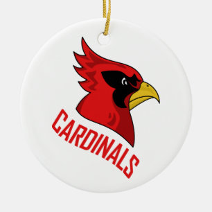 Adorno De Cerámica Mascota de los cardenales