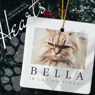 Adorno De Cerámica Mascota Memorial Moda simple moderna foto familiar