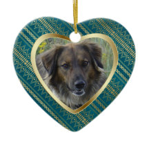 Mascota Memorial Patrón Azteca Heart Keepsake