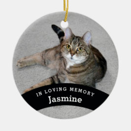 Adorno De Cerámica Mascota Memorial Personalizado Añadir Nombre y Fot