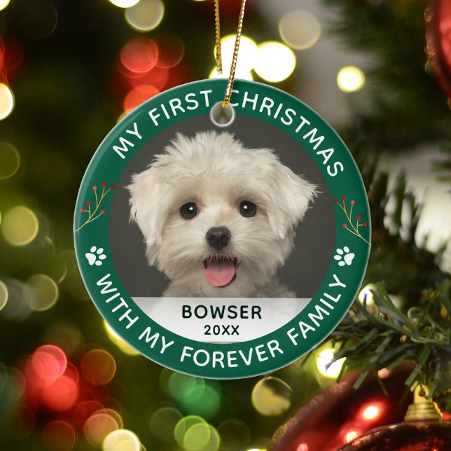 Adorno De Cerámica Mascota Perro mi primera foto de Personalizado de  (Subido por el creador)