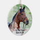 Adorno De Cerámica Mascota personal de caballos ama mi mejor foto de  (Derecha)