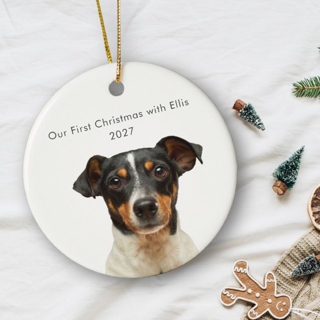 Adorno De Cerámica Mascota personalizado Nombre de foto de perro Prim (Subido por el creador)