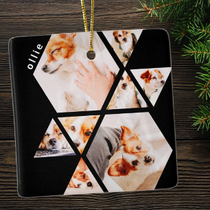 Adorno De Cerámica Mascotas Formas modernas Geométricas 8 Collage Pho