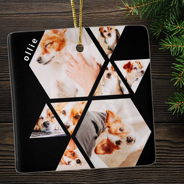 Adorno De Cerámica Mascotas Formas modernas Geométricas 8 Collage Pho (Subido por el creador)