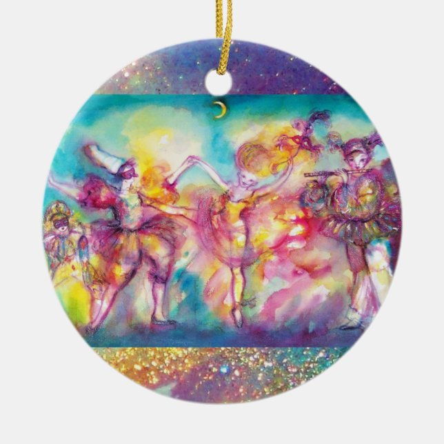 ADORNO DE CERÁMICA MASQUERADE / BUTTERFLY PLANT (Frente)