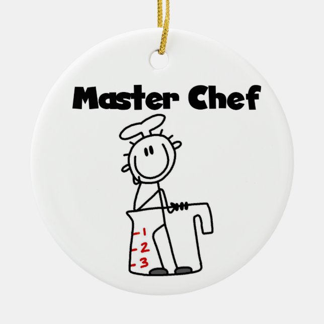 Adorno De Cerámica Master Chef (Frente)