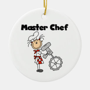 Adorno De Cerámica Master Chef - Mujer