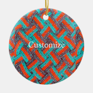 Adorno De Cerámica Mat Thunder_Cove de Rope Náutico
