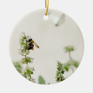 Adorno De Cerámica Matices y moscas