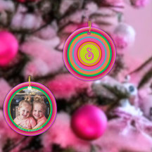 Máximo de franjas luminosas coloridas monográficas