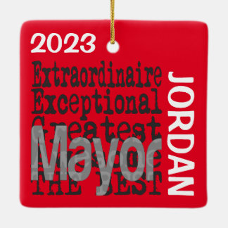 Adorno De Cerámica Mayor PERSONALIZADO Extraordinario