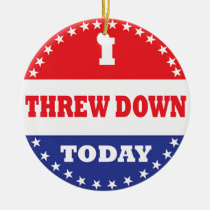 Adorno De Cerámica Me Arrojé Hoy