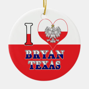 Adorno De Cerámica Me encanta Bryan Texas