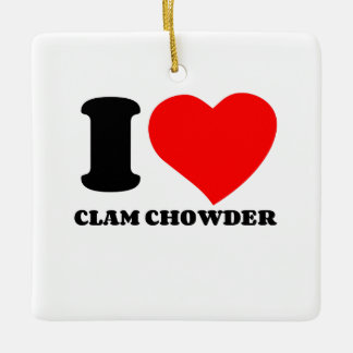 ADORNO DE CERÁMICA ME ENCANTA CLAM CHOWDER