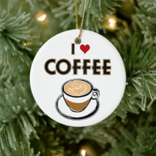 Adorno De Cerámica Me encanta el café