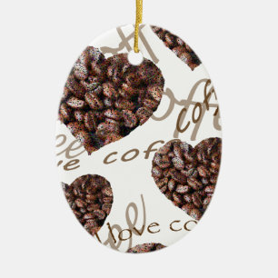 Adorno De Cerámica ¡Me Encanta El Café!