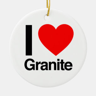 Adorno De Cerámica me encanta el granito