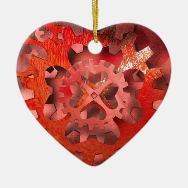 Adorno De Cerámica Me encanta la ingeniería (Frente)