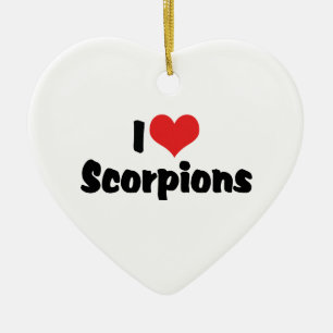 Adorno De Cerámica Me encantan los Scorpions