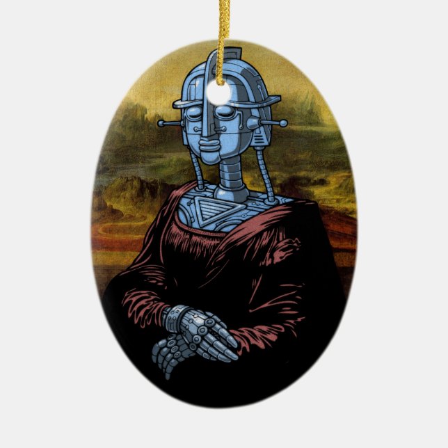 Adorno De Cerámica Mecha Lisa (Frente)