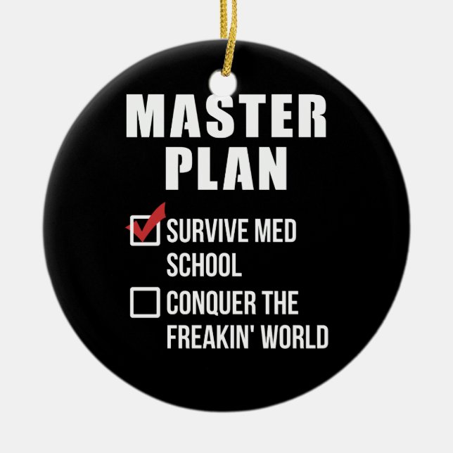 Adorno De Cerámica Med School Student Graduation Master Plan (Frente)
