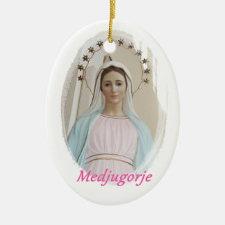 Adorno De Cerámica Medalla cerámica Medjugorje
