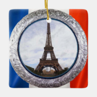 Adorno De Cerámica Medallón de París