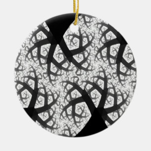 Adorno De Cerámica Medallón gótico del bosque embrujado