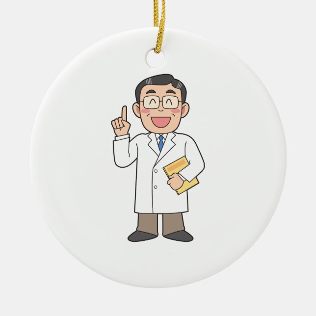 Adorno De Cerámica Médica (Frente)