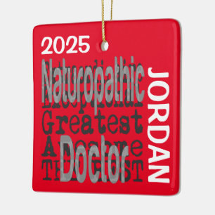 Adorno De Cerámica Médica Naturopático PERSONALIZADO Extraordinario