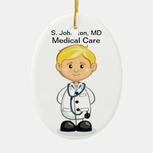 Adorno De Cerámica Médico - Médico - SRF