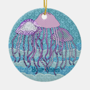 Adorno De Cerámica Medusa Temblorosa