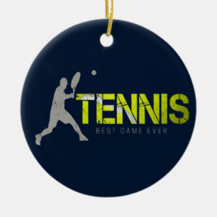 Adorno De Cerámica Mejor Juego de Tenis Siempre Vintage Diseño De Ent