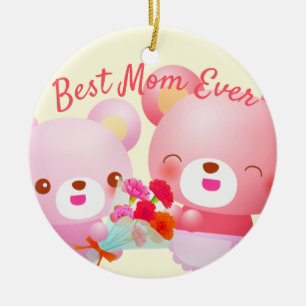 Adorno De Cerámica Mejor Mamá Que Haya
