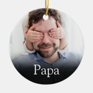 Adorno De Cerámica Mejor Papá del Mundo, Papá, Definición de Padre Fo