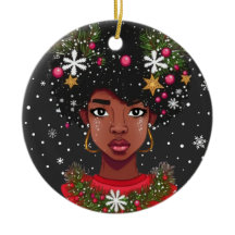 Melanin Navidades Magia Chica negra Sista