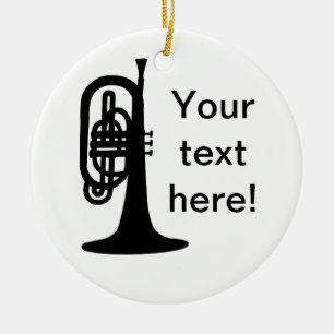 Adorno De Cerámica Mellophone de encargo