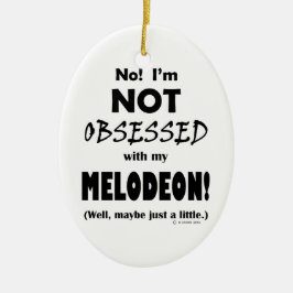 Adorno De Cerámica Melodeón Obssed